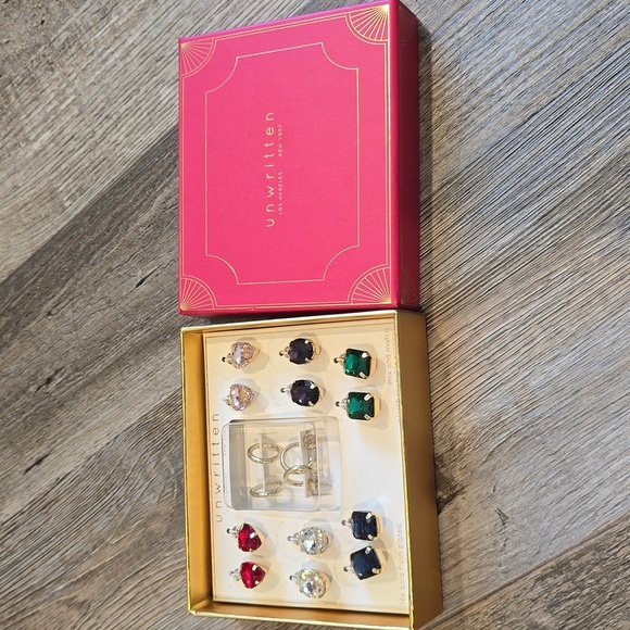 Unwritten Jewelry - Unwritten NEW! Crystal Earrings Set